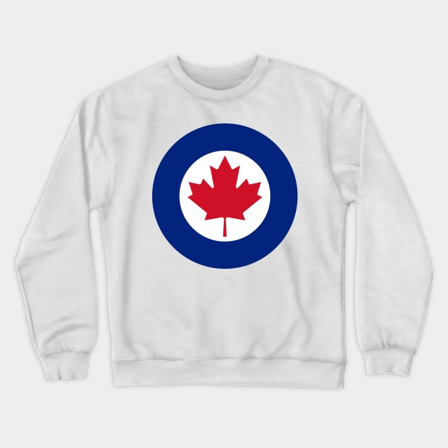 Canadian air force roundel Crewneck Sweatshirt by rheyes